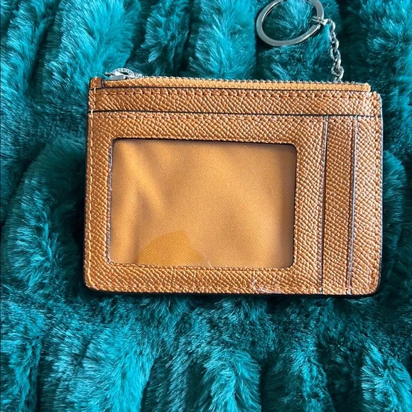 Coach Orange Keychain Wallet - Picture 2 of 3